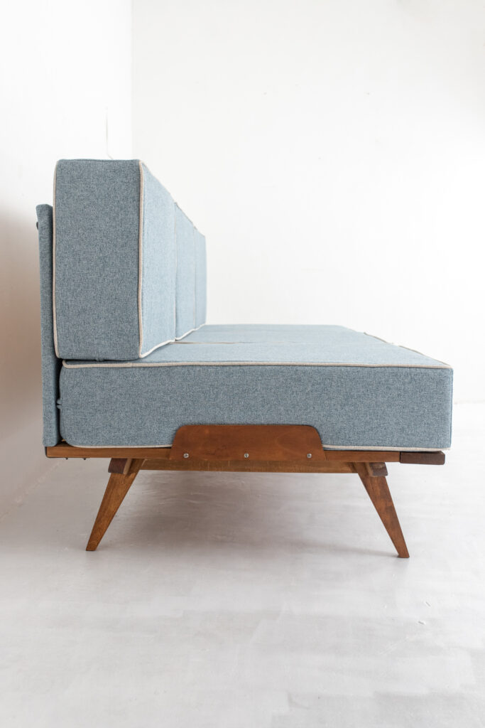 František Jirák Restored Folding Sofa with Ottoman