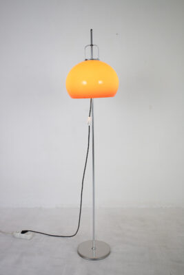 Harvey Guzzini 'Lucerna' Floor Lamp with Chrome Parts