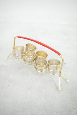 Glasses with Holder / Red