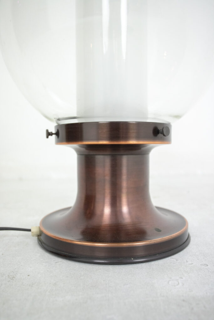 György Csanádi Brass Table Lamp