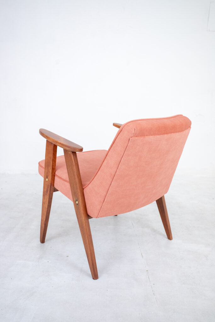 Josef Chierowski '366' Restored Salmon Armchairs