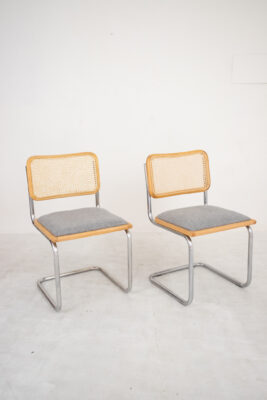 Restored Chrome 'Cesca' Chairs