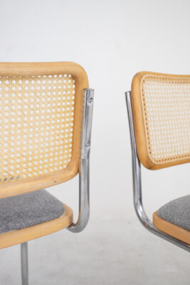 Restored Chrome 'Cesca' Chairs