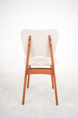 Beautifully Restored Wooden Chairs, 50's