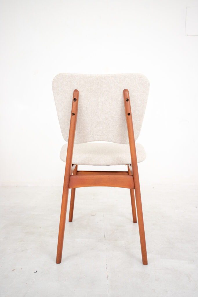 Beautifully Restored Wooden Chairs, 50's