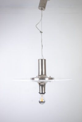 Streamline Chandelier with Chrome Parts