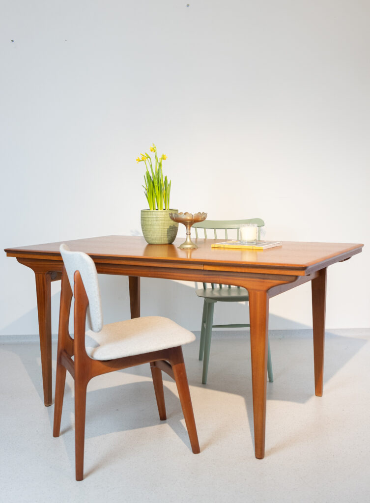 Teak Danish Extendable Dining Table