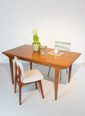 Teak Danish Extendable Dining Table