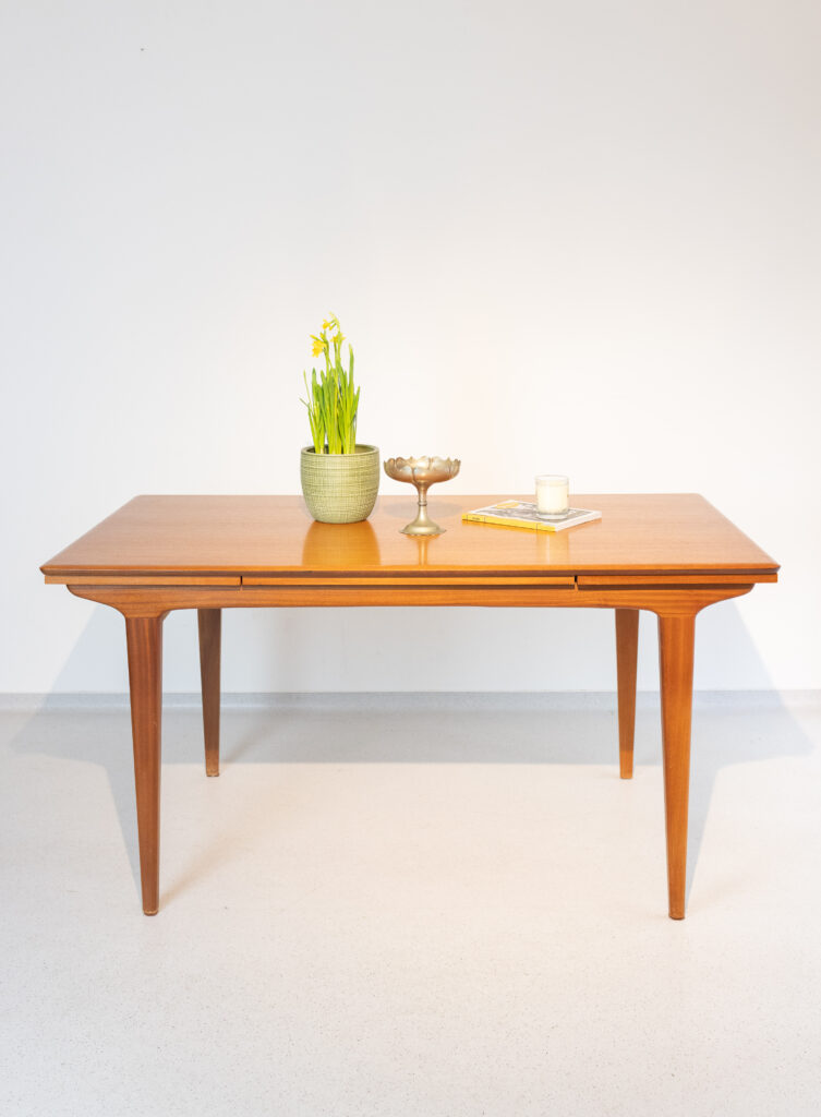 Teak Danish Extendable Dining Table