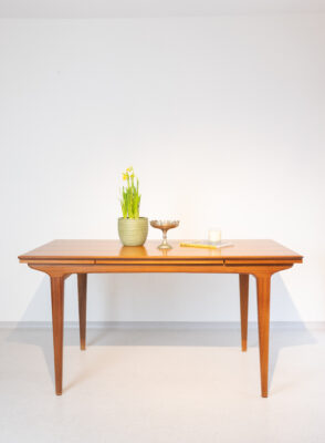 Teak Danish Extendable Dining Table