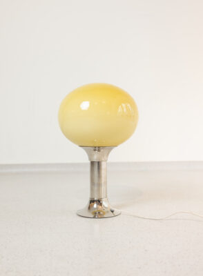 Mid-century Chrome Table Lamp