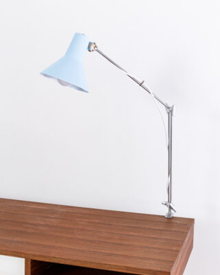 Pastel Blue Adjustable Table Lamp