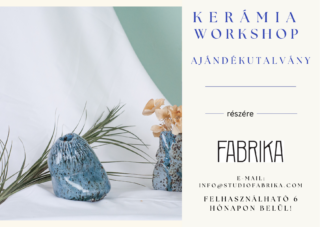 Kerámia Workshop Ajándékutalvány