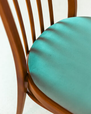 Restored Wooden 'TON' Chairs Set