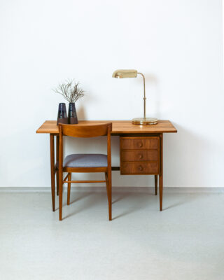 Mid-Century Walnut Restored Desk