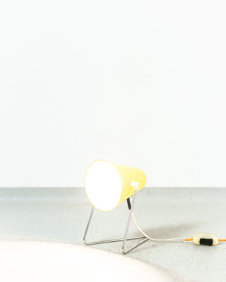 Rare Space Age Yellow Table Lamp