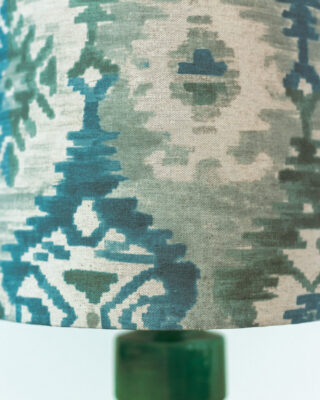 Green Ceramic Art Table Lamp