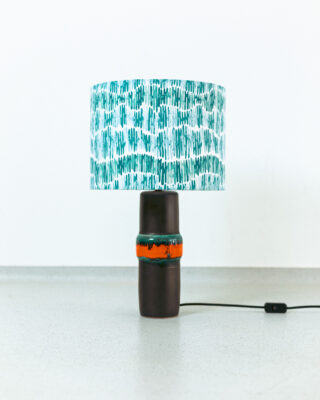 Black Ceramic Art Table Lamp