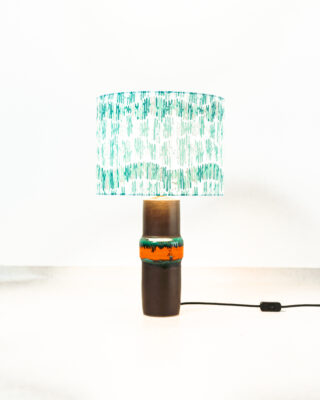 Black Ceramic Art Table Lamp