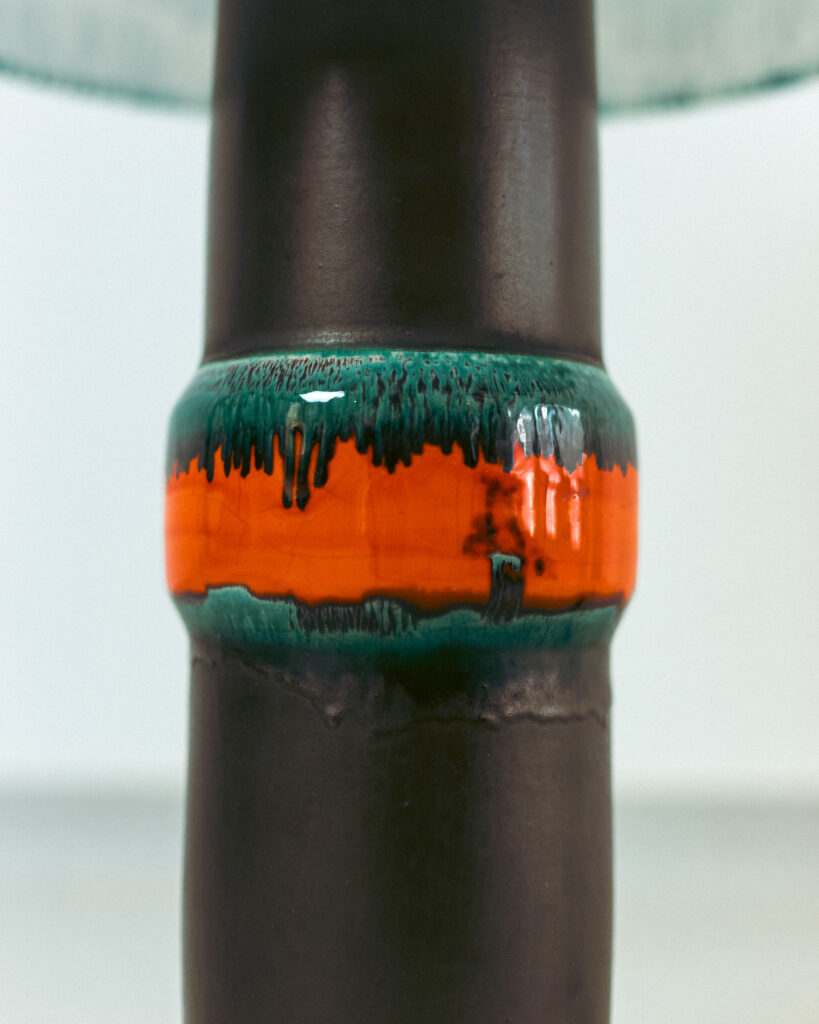 Black Ceramic Art Table Lamp