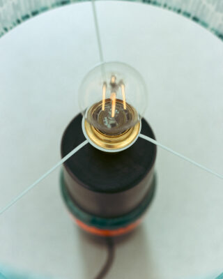 Black Ceramic Art Table Lamp