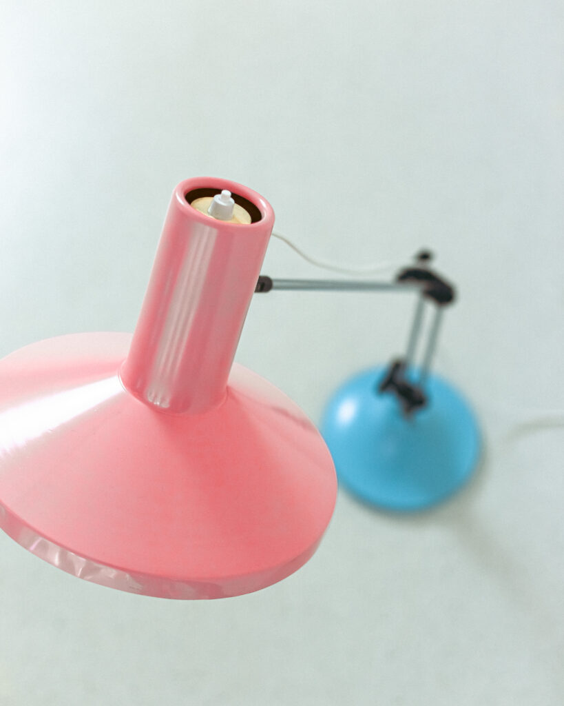 Szarvasi Blue / Pink Table Lamp