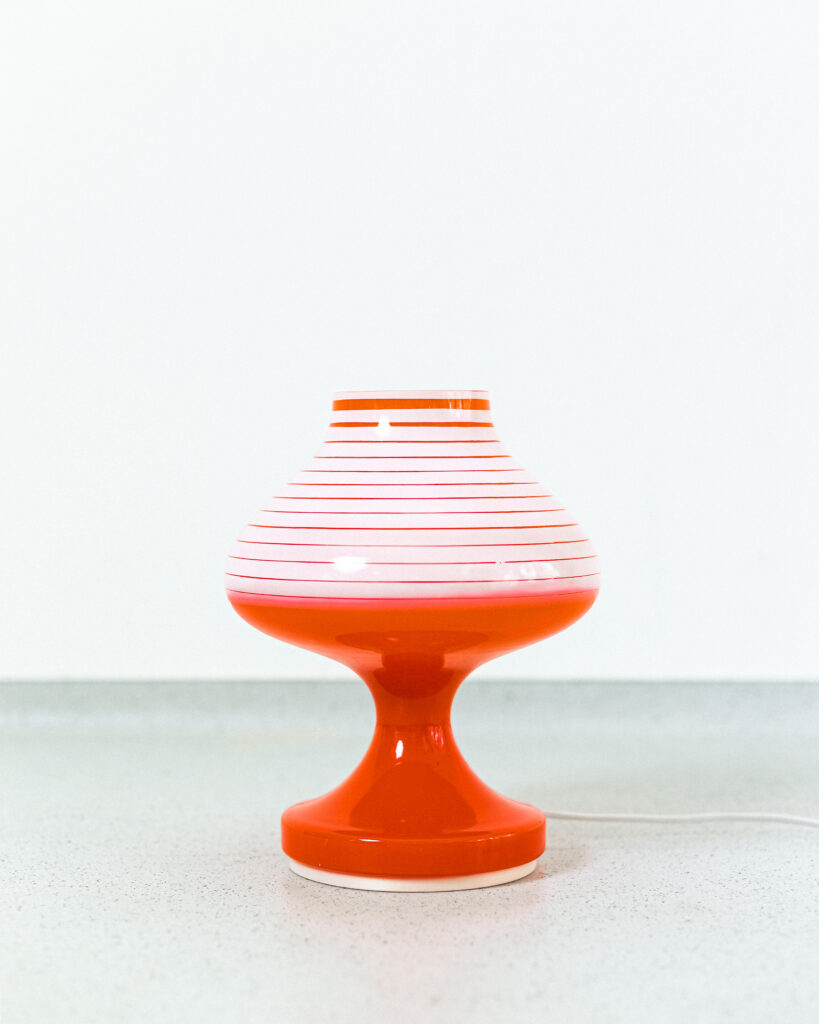 Opp Jihlava Czech Design Glass Lamp
