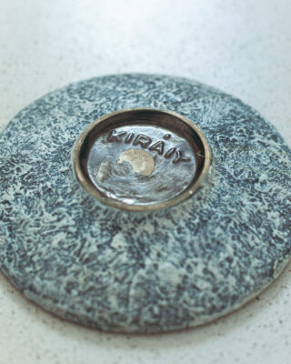 'Király' Ceramic Bowl Black/Blue