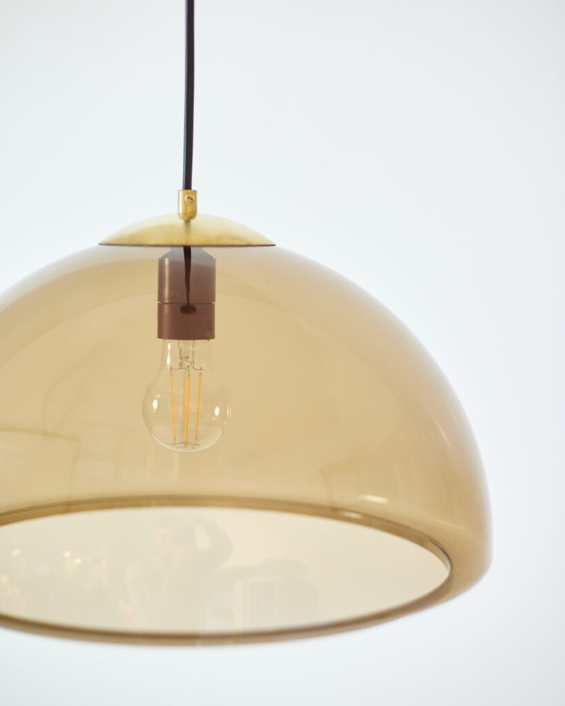 Karamell Plexi Függőlámpa