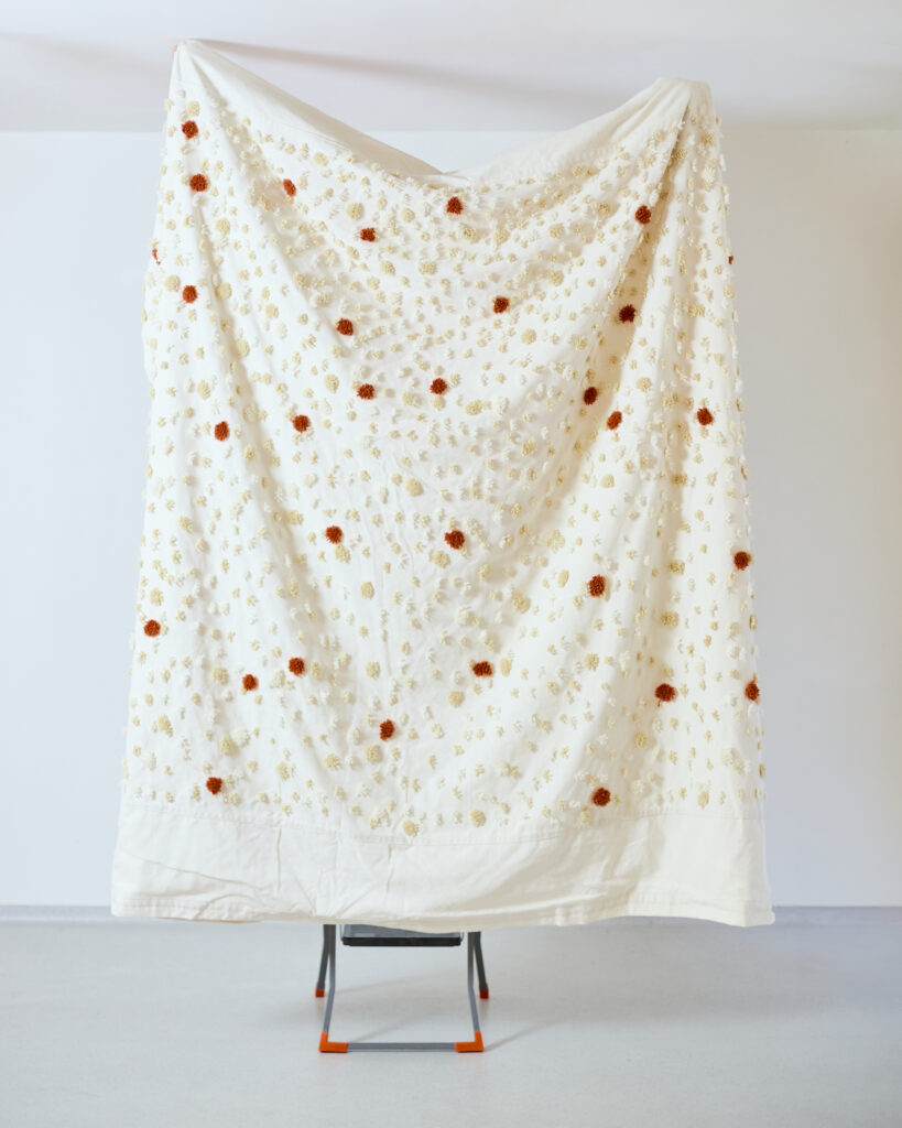 Gyönyörű Len Ágytakaró Pöttyös / Tiktik