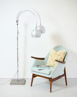 Renovated ‘Márta’ Shell Shaped Armchair Renovated 'Márta' Shell Shaped Armchair