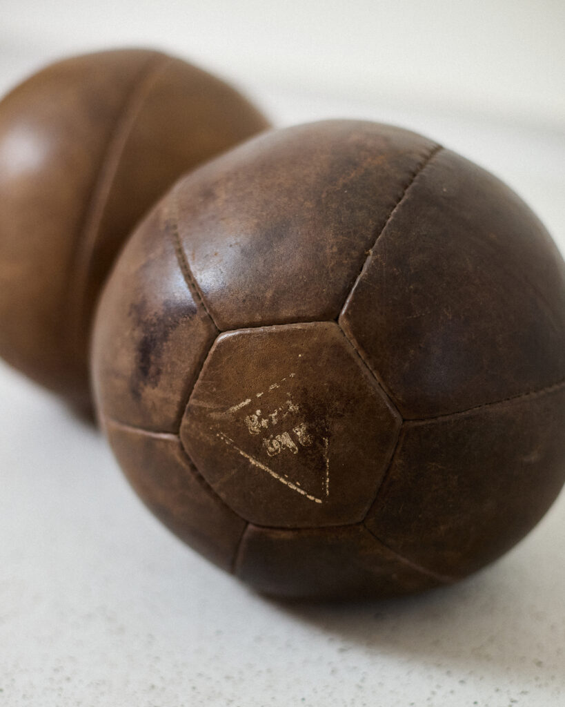 Vintage Leather Ball
