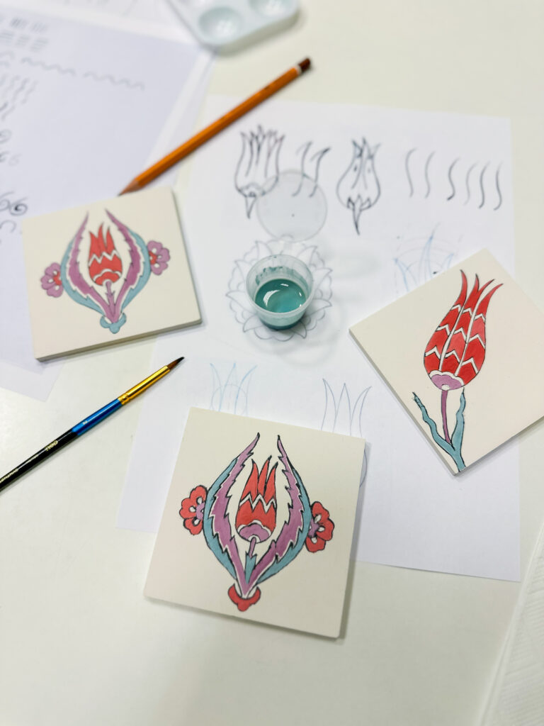 Török çini Csempefestő Workshop Április 25.