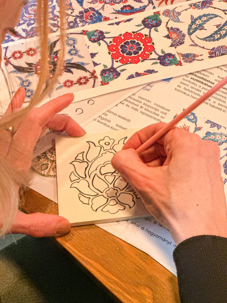 Török çini Csempefestő Workshop Április 25.