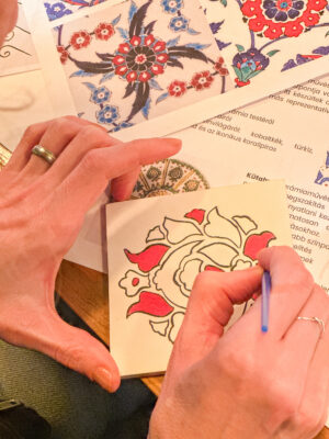 Török çini Csempefestő Workshop Április 25.