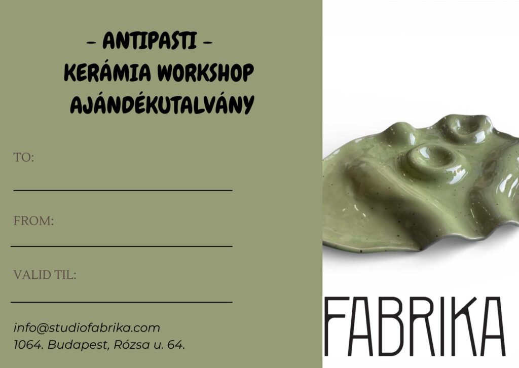 Antipasti Kínálótál Készítő Workshop