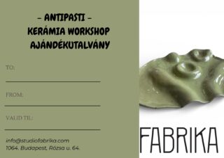 Antipasti Kínálótál Készítő Workshop