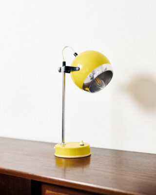 Yellow Space Age Lamp