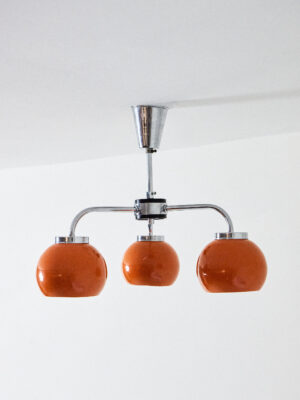 mid-century-pendant-chrome-orange