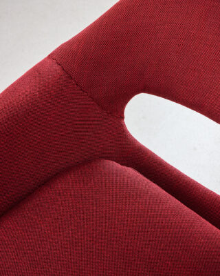 miroslav-navratil-chair-red-detail Miroslav Navratil Lounge Székek Felújítva