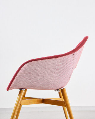 miroslav-navratil-chairs-red-side Miroslav Navratil Lounge Székek Felújítva